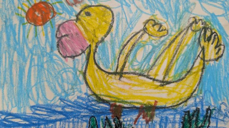 唇の腫れたアヒル