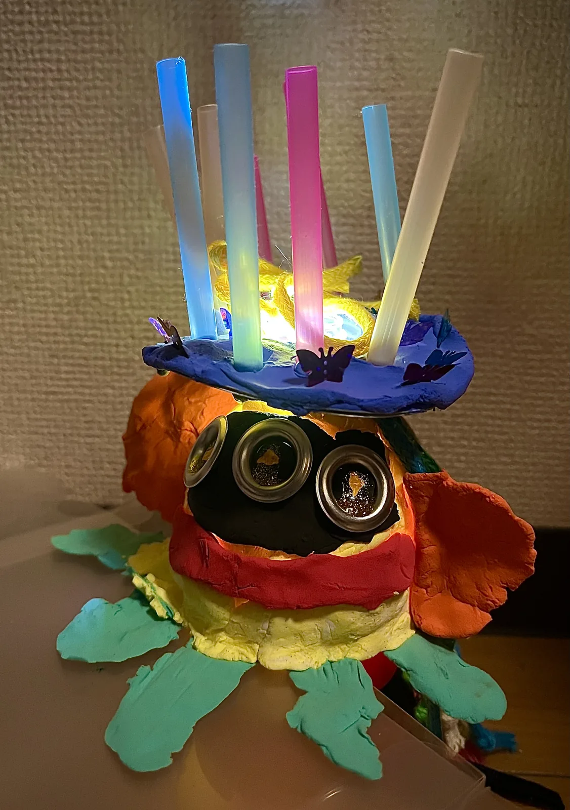 HOKET工作コンクール2025応募作品「ピカピカピカ頭ゴッド」
